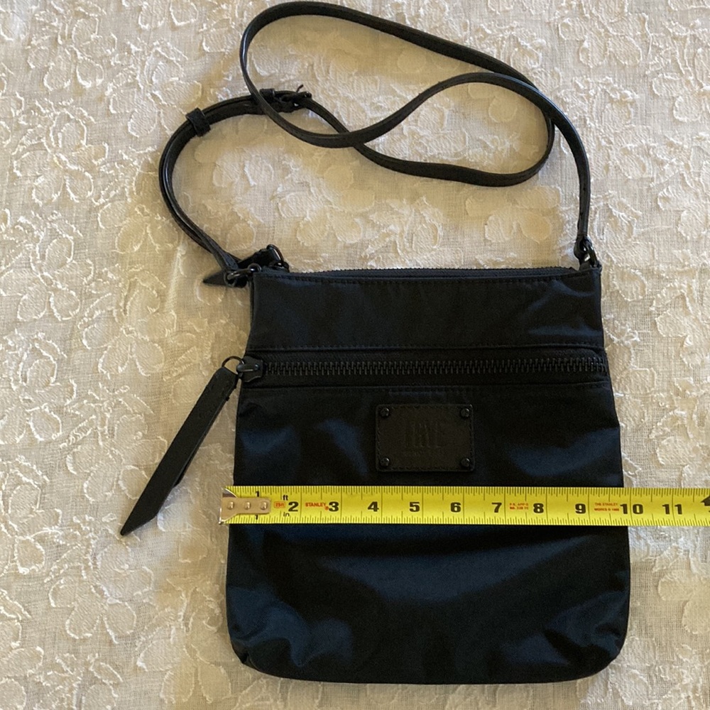 FRYE Nylon Crossbody Bag Black - Picture 9 of 9